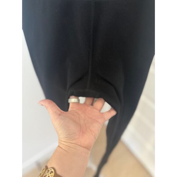 ALO YOGA High-Waist Alosoft Lounge Legging Black Size Medium - Picture 8 of 9